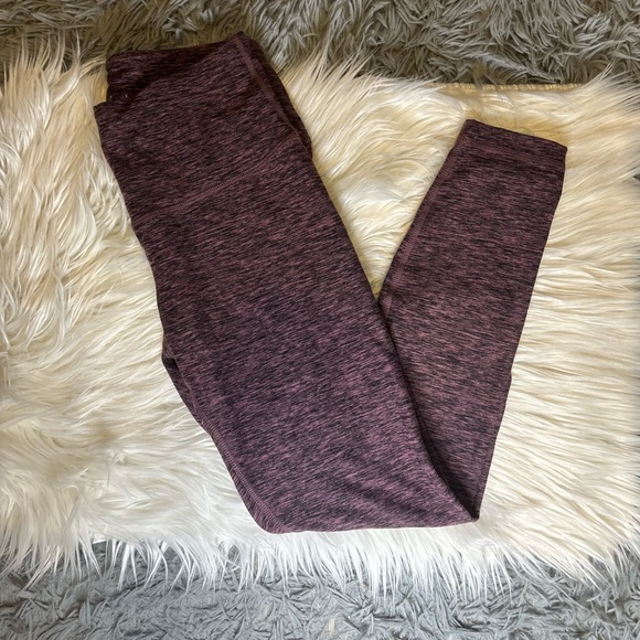 Yogalicious Lux Heathered Pink Leggings - Picture 5 of 6